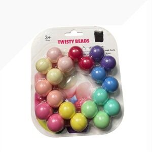 Old East Main Co Twisty Beads Fidget Toy Kids OS Multicolor Rainbow Sensory New